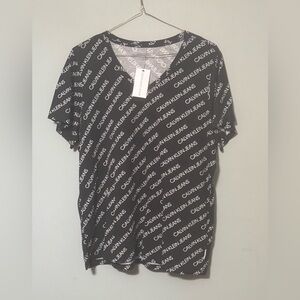 Calvin Klein Jeans Heather Gray Tee